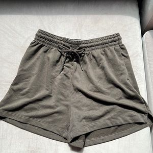 Brown H&M lounge shorts